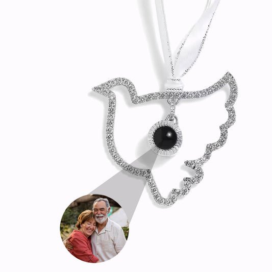 Adorno Paloma de la Paz con Foto Personalizada